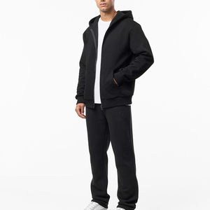 Survêtement Homme Personnalisé en Molleton Lourd et Ample avec Capuche, Coupe Oversize, en Coton Respirant, avec Logo Personnalisé - Product Image 3