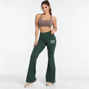 Leggings de fitness taille haute pour le yoga, en nylon et élasthanne, pour femmes, extensibles dans les quatre sens, fabrication OEM, vente en gros - Product Image 5