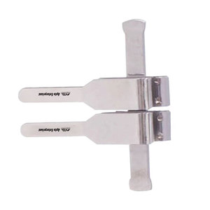 Micro-pinces manuelles en acier inoxydable durables, qualité supérieure, légères, réutilisables, instruments chirurgicaux certifiés CE Classe I - Product Image 2