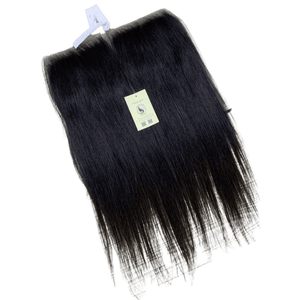 High Quality Fast Shipping Natural Straight Small Knots 5x5 HD Lace Closure Raw Vietnamese <b>Hair</b> for Black Woman - Product Image 1