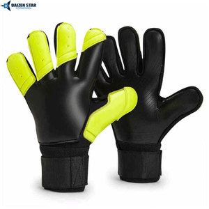 Gants de gardien de but en PU respirant de haute qualité, avec forte adhérence, protection des doigts et du pouce, fermeture à enfiler personnalisable, sur mesure - Product Image 6