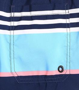 Shorts de bain pour hommes de haute qualité, durables, à cordon élastique, séchage rapide, classiques, longueur genou, couleur personnalisée - Product Image 3