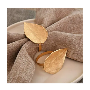Anillo de Servilleta Clásico de Latón, Diseño Circular Decorativo para Mesa, Nuevo, en Stock, al Precio Más Bajo - Product Image 2