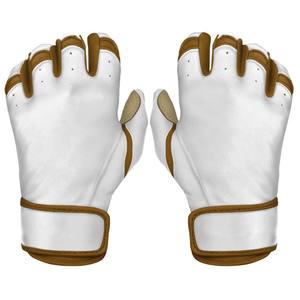 ถุงมือตีเบสบอลซอฟต์บอลดีไซน์ทันสมัยรุ่นใหม่ ใช้ได้ทั้งมือซ้ายและขวา ระบายอากาศได้ดี ทนทาน ป้องกันมืออย่างมืออาชีพ ผลิตจากหนัง - Product Image 1