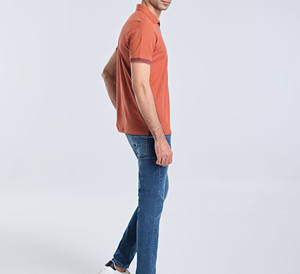 Camisetas personalizadas 100% algodón Polo para hombre Tallas grandes Polo de microfibra para hombre - Product Image 2