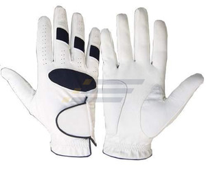 Custom OEM Breathable Hand <b>Grips</b> Golf <b>Gloves</b> Mens Cabretta Leather Flexible Fit Professional Training Competition Outdoor <b>Gloves</b> - Product Image 2