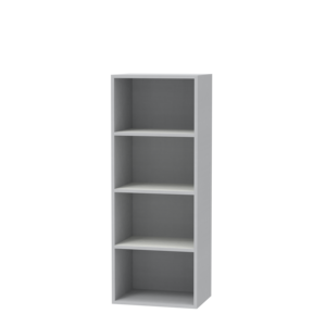 High Quality 1614 Modern <b>Wood</b> 4 Tier Open Shelf Storage Cabinet Compact Living Room <b>Bookcase</b> Particle Board Organizer Honey Oak - Product Image 2