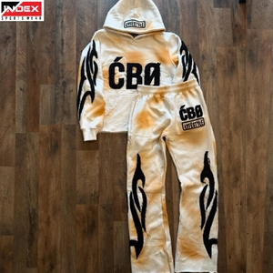 Dynamic USA <b>Distress</b> Embroidery Tracksuit Stylish Sportswear Tracksuit Custom Logo Finish - Product Image 1
