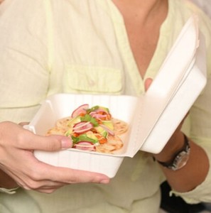 Clamshell 9X6 Biodegradable Disposable Sugarcane Bagasse Non Toxic ISO Certified Compostable BPA Free PFAS Free <b>Microwave</b> HoReCa - Product Image 2