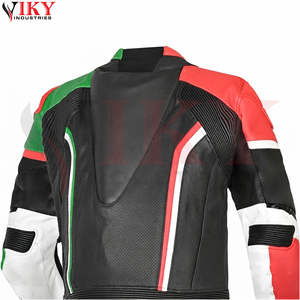 Combinaison de moto unisexe pour homme en cuir véritable, grande taille, certifiée CE, résistante à l'abrasion, coupe-vent, pour l'extérieur - Product Image 6