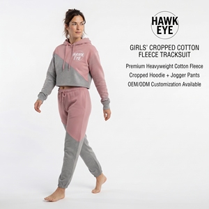 <b>Women's</b> Custom Two <b>Piece</b> Cropped Zip Jacket and High Waist Wide Leg Pants <b>Outfit</b> - Product Image 2