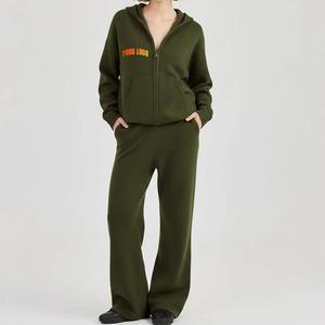 Conjunto Deportivo para Mujer, Sudadera con Cierre Completo y Pantalones de Entrenamiento, Conjunto de 2 Piezas de Alta Calidad para Mujer - Product Image 6