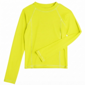 Haut de sport Rash Guard à manches longues, léger et respirant, idéal pour la salle de sport et l'exercice quotidien - Product Image 1