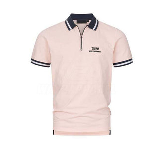Polos à demi-zip, coupe confortable, matière légère, vêtements décontractés, usage quotidien, polos à demi-zip - Product Image 4