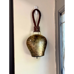Campana de Latón de Primera Calidad, Artesanía Religiosa, Decoración Navideña, Campana con Asa de Metal de Moda para Decoración de Iglesias y Templos - Product Image 2
