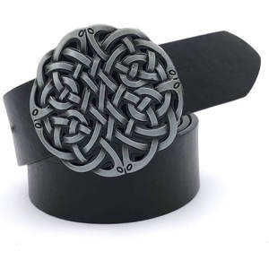 Hebilla de cinturón con nudo celta americano, irlandés, escocés, cruz celta para hombre, accesorio de alta calidad, suministros de fábrica - Product Image 2