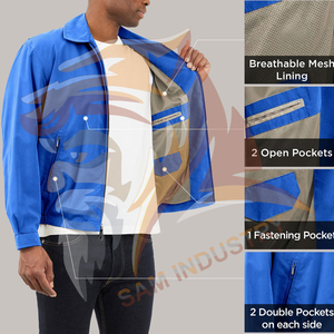 Latest Style Casual Winter Men Windbreaker <b>Jackets</b> with Turn Down Collar Waterproof Breathable <b>Packable</b> Windbreaker <b>Jacket</b> - Product Image 6