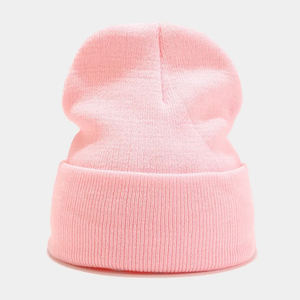 Gorro de Lana para Niños y Adultos con Forro Cálido de Acrílico Simple, Diseño de Etiqueta Personalizada con Logotipo Personalizado - Product Image 3