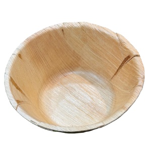 ชุดชามไม้ทรงลึกสำหรับเสิร์ฟสลัดและซุป ขนาด 6 ซม. จำนวน 10 ชิ้น ยี่ห้อ FBA ผลิตจากวัสดุอะรีกา ใช้แล้วทิ้ง เป็นมิตรกับสิ่งแวดล้อม ทนความร้อน ใช้กับไมโครเวฟได้ - Product Image 1