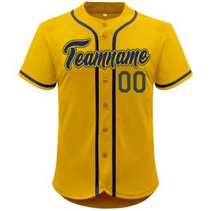 เสื้อกีฬาเบสบอลสำหรับการแข่งขัน ผ้าตาข่ายระบายอากาศ สีสันโดดเด่น ปรับแต่งได้ตามต้องการ น้ำหนักเบา ใช้วัสดุไวนิลแบบรีดร้อน - Product Image 1