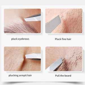 Pinzas Profesionales para Cejas, para un Diseño y Estilizado Preciso, Pinzas para Cejas con Borde Preciso para un Acabado Suave, con Logotipo Personalizado - Product Image 2