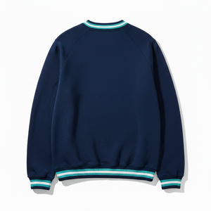 Sweat-shirt brodé personnalisé avec patch chenille lettres grecques, style universitaire, pour fraternités et sororités, vente en gros - Product Image 4