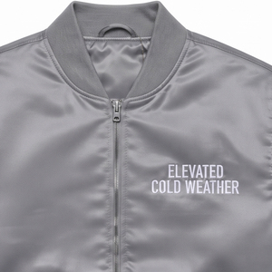 Chaqueta Bomber de Satén para Hombre y Mujer, Venta al Por Mayor, Bordado Personalizado, Chaquetas Bomber Ligeras, Cuello Redondo, Cierre de Cremallera, Unisex - Product Image 3