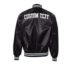 Chaqueta Bomber de Satén para Hombre, Superventas, Bordado Personalizado, Colores a Elección, Nuevo Estilo, 100% Poliéster, Resistente al Viento y Transpirable - Product Image 4