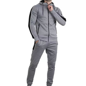 Conjunto de Sudadera con Capucha y Chaqueta Deportiva para Hombre con Logotipo Personalizado, Traje Deportivo Informal de Dos Piezas, Ropa Deportiva, Ropa Urbana - Product Image 1