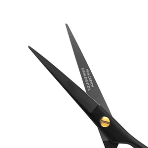 5" Professional Beard and Mustache Scissors for <b>men</b> with 1 Mustache Comb 1 Beard Comb and Soft <b>Pouch</b> Prefect Beard shears - Product Image 3