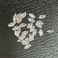 Hochwertiger 3,00 x 1,50 mm Marquise-Schliff, Farbe D–F, Reinheit VVS2–VS1, Premium Brillantschliff, loser Stein, feine Verarbeitung