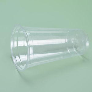 Wholesale 12oz 16oz Clear Party Takeaway Dessert PET Clear Bubble <b>Plastic</b> <b>Cup</b> Yogurt Smoothie <b>Cups</b> With Lid - Product Image 4