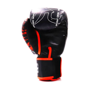 ถุงมือชกมวยพิมพ์ลายสิงโตรุ่นล่าสุด หนังวัวแท้ สำหรับฝึกซ้อมและแข่งขัน ศิลปะการต่อสู้ อุปกรณ์กีฬา - Product Image 5