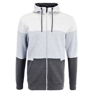 High quality cotton slim fit zzipper Color block men's custom sweatpants hoody <b>jumper</b> jogging hoodies men - Product Image 2