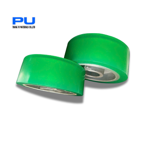 High Quality New Condition Wear-Resistant Steel Core Polyurethane Forklift Wheel Drive Roller <b>Ball</b> Bearing Forklift Parts - Product Image 5