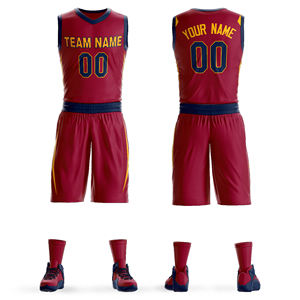 Uniforme de Baloncesto de Malla Transpirable con Bordado de Alta Calidad, Camiseta de Baloncesto Personalizada, Kit de Baloncesto Sublimado - Product Image 2