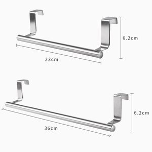Support à Serviettes Moderne en Acier Inoxydable Noir avec Fixation par Perçage pour Décorer Votre Salle de Bain, Polyvalent pour Cadeau ou Accessoire de Salle de Bain - Product Image 2