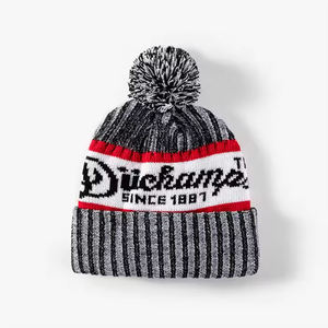 Gorro de Punto Unisex de Washington, Gorro de Invierno Rojo, Amarillo y Blanco, Bordado, Estilo Casual, Talla Adulto 56-58CM - Product Image 6