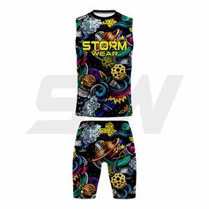 Uniforme de Fútbol Americano 7V7 de Fabricante, Sublimado, Diseño Único, Calidad Premium, Logotipo Personalizado, Último Diseño - Product Image 4