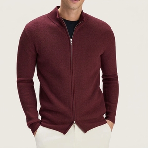 <b>Mens</b> <b>V</b> <b>Neck</b> Cardigan <b>Sweater</b> <b>V</b> neckline and front button fastening Custom Knitwear Wholesale Manufacturer Supplier - Product Image 5