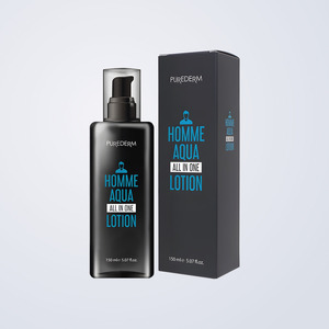 Crème pour la peau Puredeom Homme Aqua All-in-One Lotion 150ml beauté pour le visage Arabie Saoudite hydratant pour le corps - Product Image 1