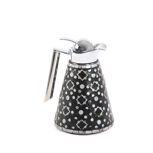 Heavy duty stainless steel <b>tea</b> pot built with thick base for even heat distribution and enhanced durability performance - Product Image 1