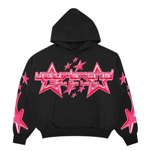 ชุดวอร์มสกรีนลายแบบฟรีม็อกอัพ ล้างสีแบบแอซิดวอช ทรงโอเวอร์ไซส์ ผ้าฟลีซคอตตอน 100% สำหรับทั้งชายและหญิง ผู้ผลิตขายส่ง - Product Image 4