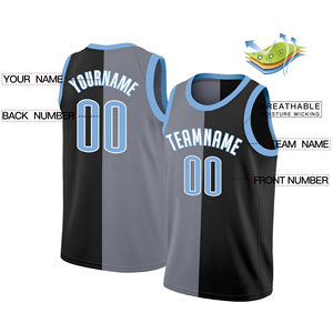 Camisetas de Baloncesto Personalizadas en Blanco y Negro, Camisetas Deportivas Sublimadas, Camisetas con Bordado de Equipo OEM - Product Image 6
