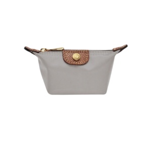 Cartera de cuero genuino Unisex de calidad superior con cremallera y cierre Monedero pequeño con forro de PU Decoración de bloqueo Longitud corta - Product Image 1