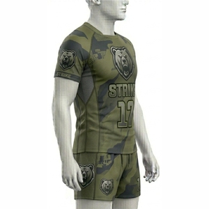 Uniformes de Rugby Premium de la Marca MRI, Duraderos, Cómodos y Transpirables, Kits de Equipo al por Mayor, Uniformes de Rugby Personalizados, Camisetas de Rugby Unisex - Product Image 4