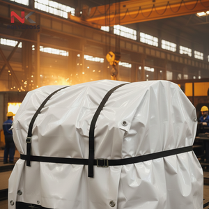 Lona Resistente al Calor y Duradera |   Cubierta Reforzada, Ignífuga e Impermeable para Almacenes Exteriores y Áreas de Carga - Product Image 3