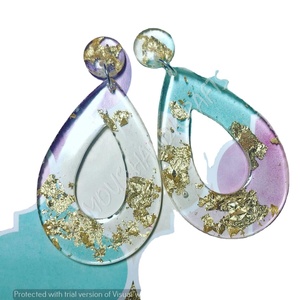 Unique Design Indian Manufacturer Resin <b>Earring</b> for Womens and Girls with Best Price From India Resin <b>Earrings</b> - Product Image 1