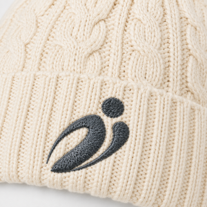 Premium Quality Knitted <b>Beanie</b> Hat Embroidery Logo Front Solid Color Men's Casual Winter 100% Polyester Breathable <b>Waterproof</b> - Product Image 5
