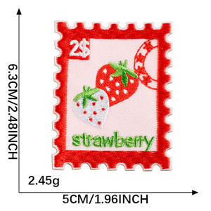 Wholesale Custom Embroidery Patch Rectangle Fabric Badge Iron On Sew On for Caps <b>Jackets</b> Shirts Bags Clothing Factory Decorative - Product Image 6
